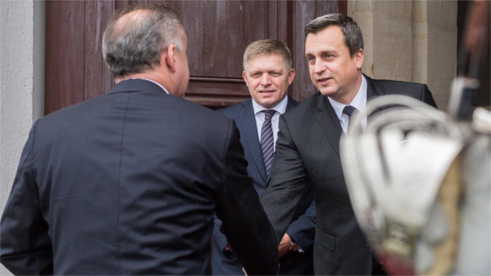 Kiska, Danko and Fico discussing foreign issues