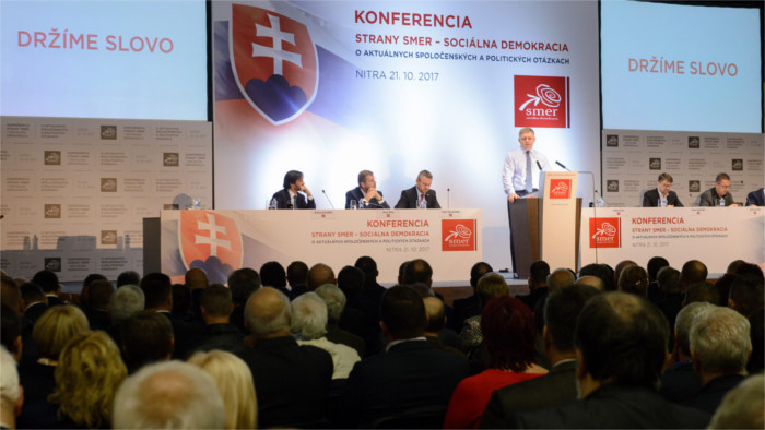 Программная конференция правящей партии СМЕР