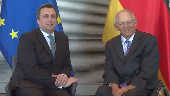 Danko und Schäuble zur deutsch-slowakischen Zusammenarbeit 
