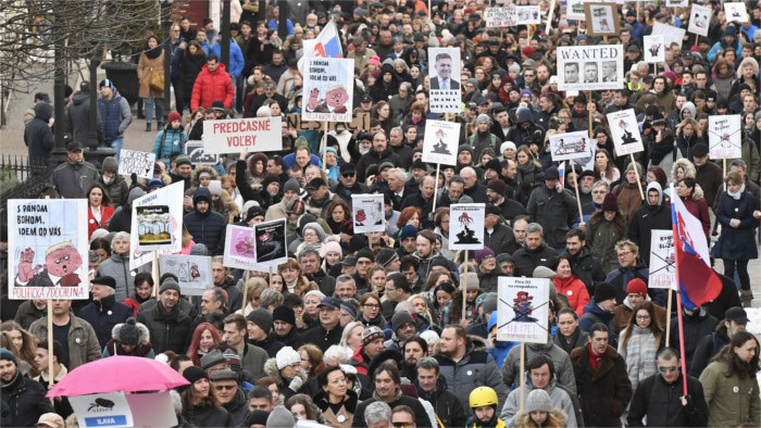 Proteste „für eine anständige Slowakei“ gehen weiter