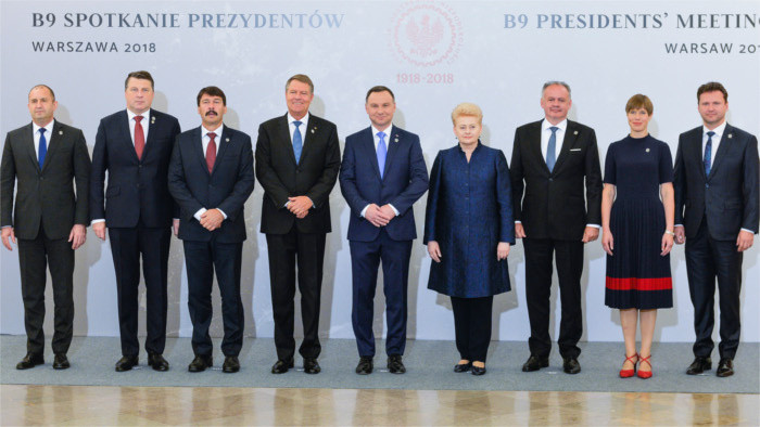 Präsident Kiska in Warschau