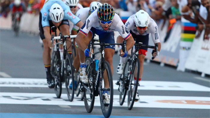 Des bonnes nouvelles du cycliste slovaque Peter Sagan...