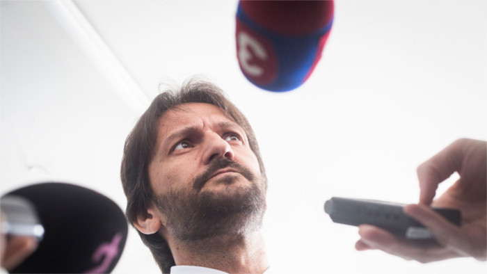 El fiscal Špirko denuncia al ministro del Interior Robert Kaliňák