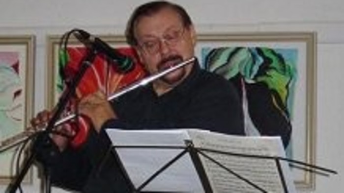 Hudobníci: flautista Miloš Jurkovič
