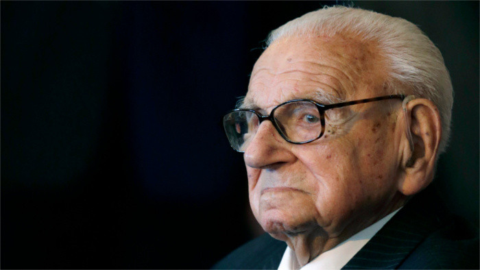 Saviour of Czechoslovak children Sir Nicolas Winton dies 