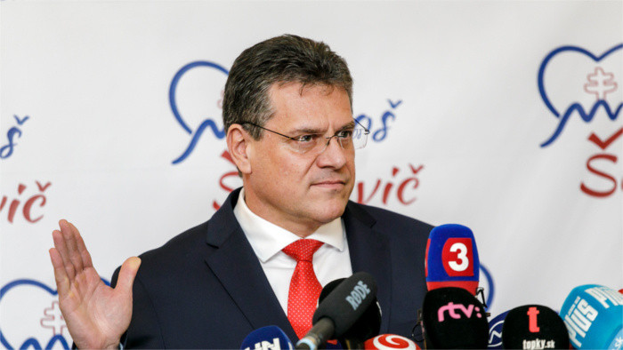 Maroš Šefčovič kandiduje za prezidenta  