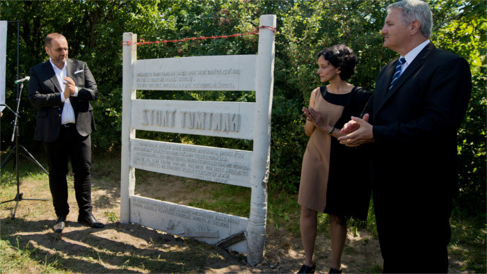 Memorial remembering victims of Iron Curtain unveiled