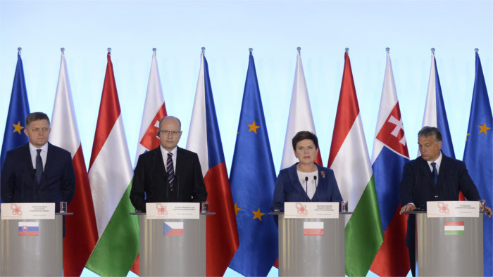 Leaders du V4 à Krynica