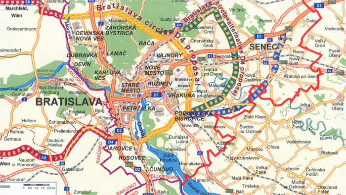Consorcio liderado por empresa española gana licitación pública para construcción de circunvalación Bratislava