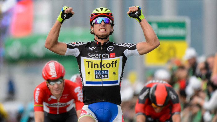 Peter Sagan se impuso en la tercera etapa de la Vuelta a Espaňa