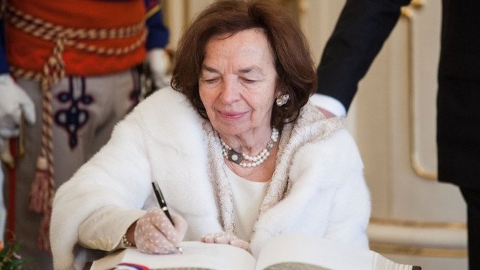 Lívia Klausová má 80 rokov