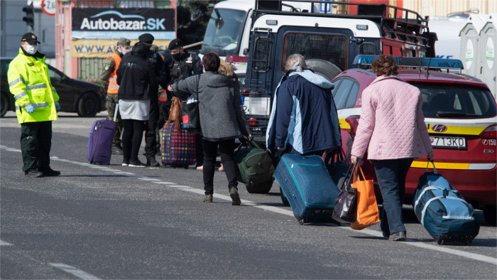 Alrededor del 5,5 de los eslovacos cruza la frontera regularmente para ir al trabajo 
