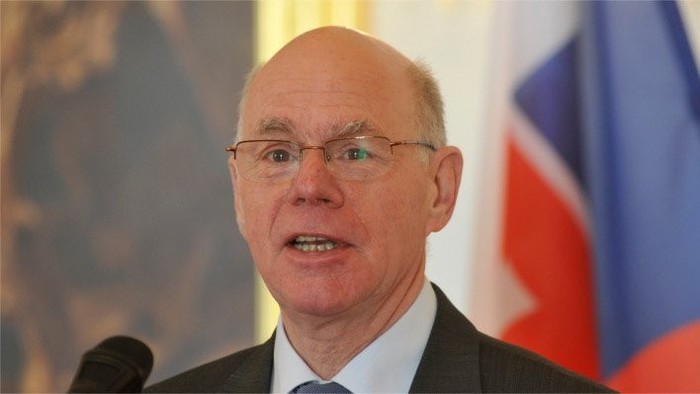 El presidente del Bundestag, Norbert Lammert, concluyó visita oficial a Eslovaquia