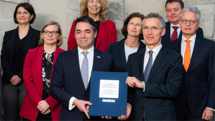Macedónsko a prístupový protokol NATO