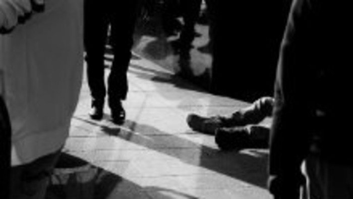 Bezdomovci na staniciach