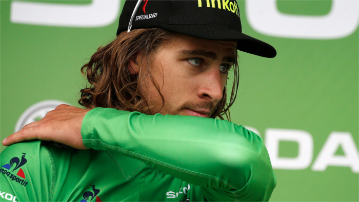 En la décima etapa de Tour de France Sagan recuperó la camiseta verde