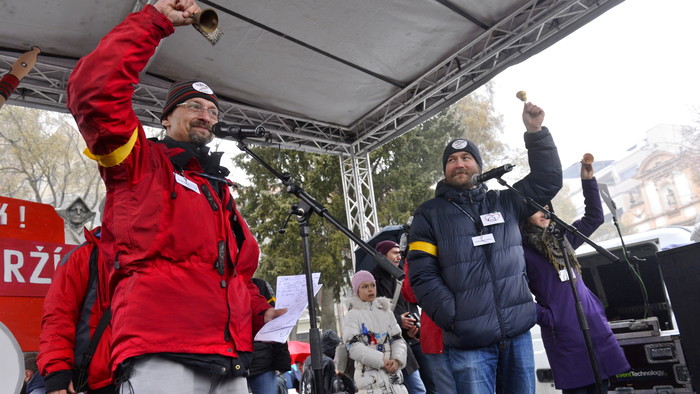 Los maestros y pedagogos eslovacos, en huelga indefinida