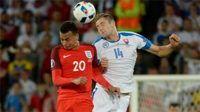 Slovak football team stays humble before match with England