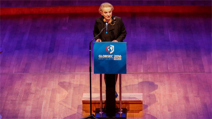 Madeleine Albright concerned over the rise of xenophobia and nationalism