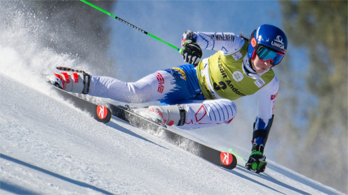 Vlhová on podium again at the end of season