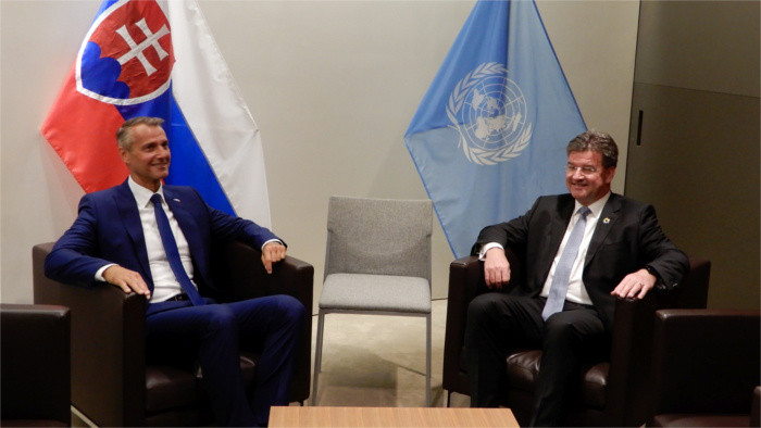 Slovak priorities presented at UN