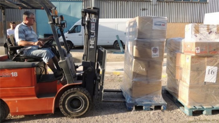 NGOs organise humanitarian collections
