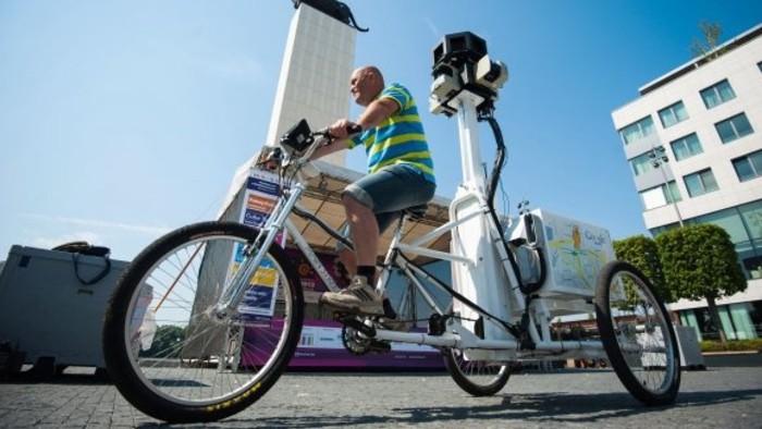 Google Street View, con su mochila y triciclo, llega a Eslovaquia