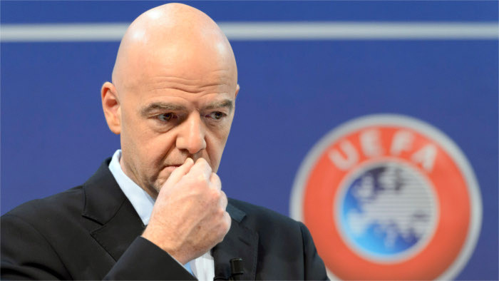 Slovakia supports Gianni Infantino for FIFA Head