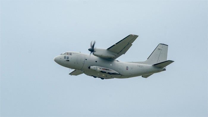 На авиашоу SIAF-2018 зрители впервые увидели C27 J Spartan