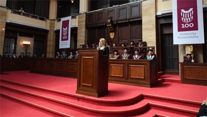 Comenius University celebrates 100 years