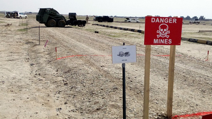 Slovak soldiers trained Iraqi experts in minesweeping 
