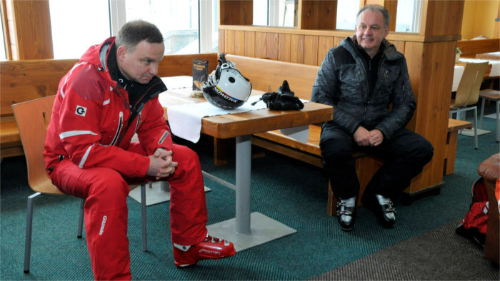 Slovak and Polish presidents meet in High Tatras