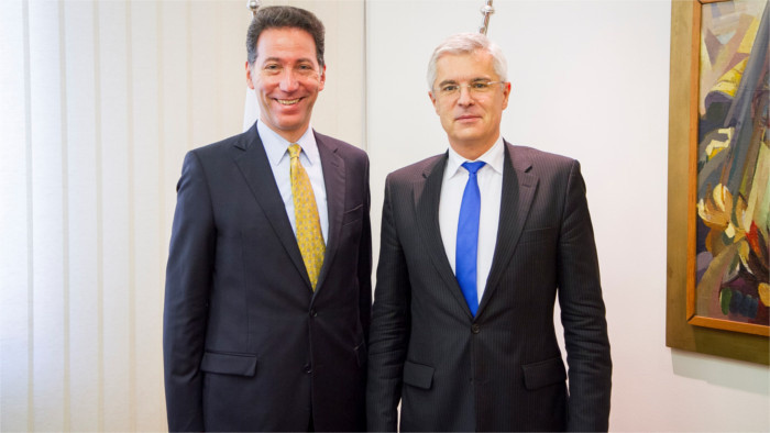 State Secretary Korčok meets US Ambassador Sterling for talks