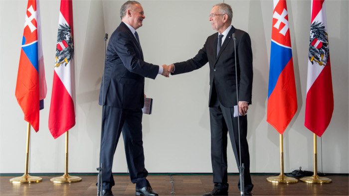 Prezident Andrej Kiska sa lúči v Rakúsku