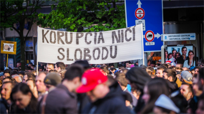 Protest proti korupcii