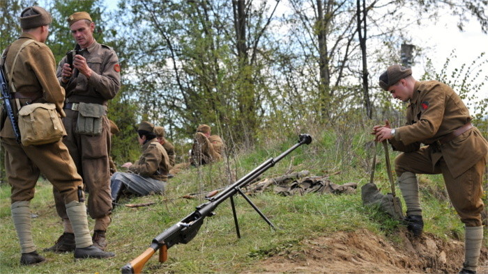 Second World War re-enactment on Saturday