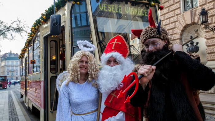 Christmas-themed trams to roam Bratislava
