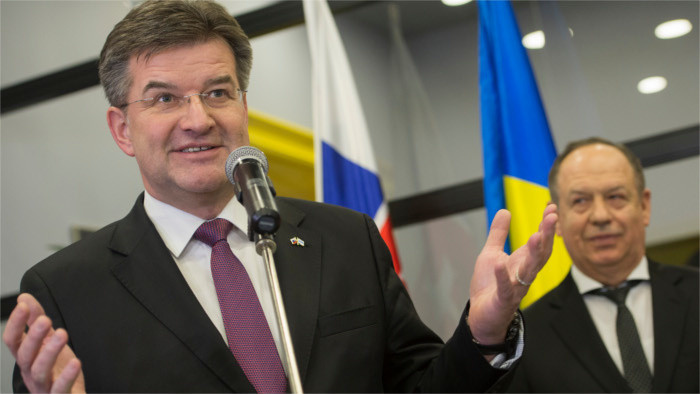 Miroslav Lajcak viaja a Ucrania en calidad de presidente de la OSCE