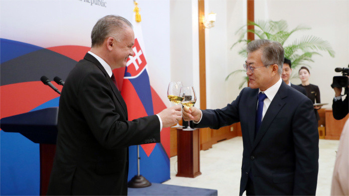 Perspectivas de la cooperación bilateral entre Eslovaquia y Corea del Sur