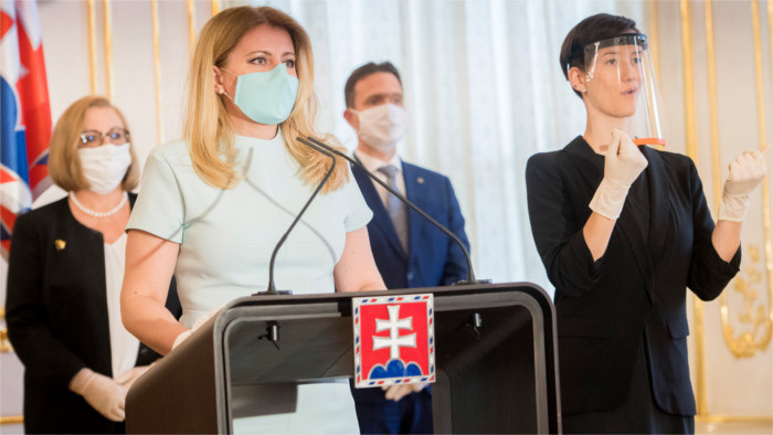 Mme Z.Čaputová : notre vie reprend petit à petit son rythme habituel