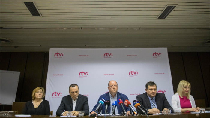 Alrededor de 200 periodistas eslovacos apelan a la dirección de la RTVS