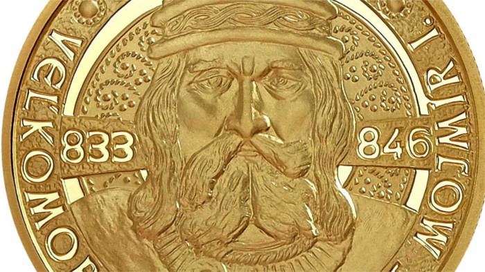 Новая коллекционная золотая монета «Моймир Первый»