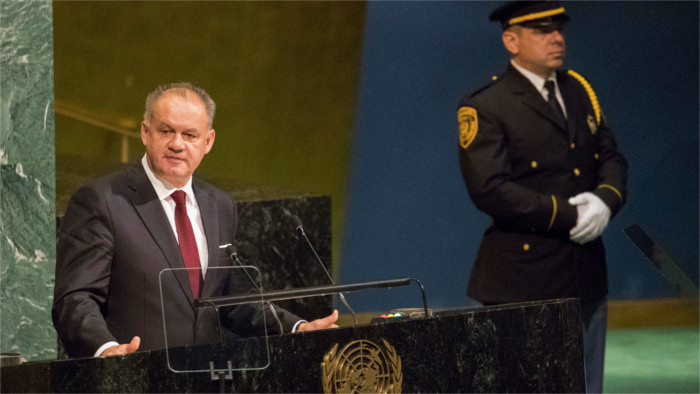 Slovak President calls on North Korea to end WMD program