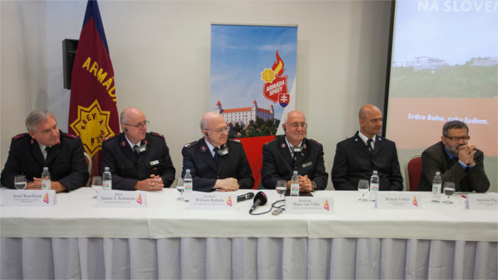 El llamado “Ejército de Salvación” protestante reanuada actividades en Eslovaquia