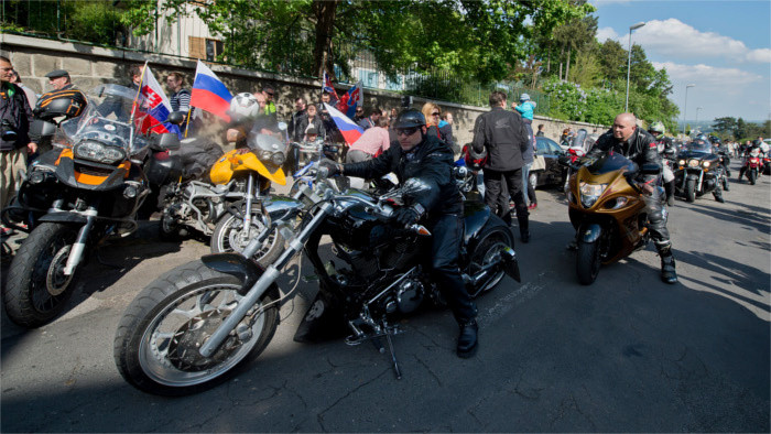 Night Wolves commemorate fallen Soviet soldiers in Bratislava