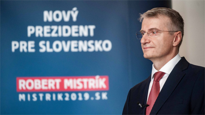 Scientist Robert Mistrík runs for president