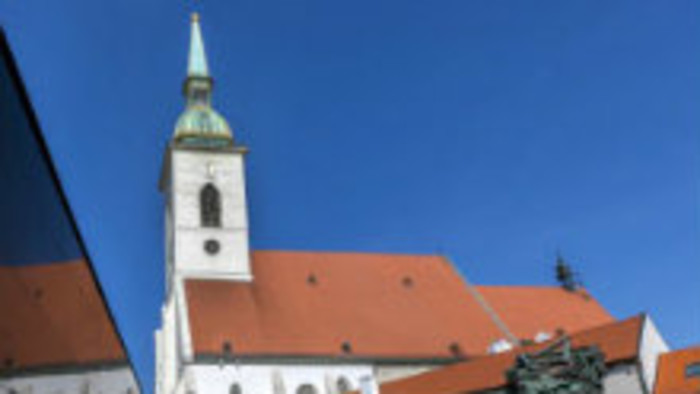 Katedrálna veža v Brattislave