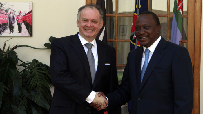 President Kiska visits Kenya