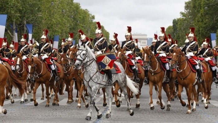 Public performances in Bratislava for Bastille Day