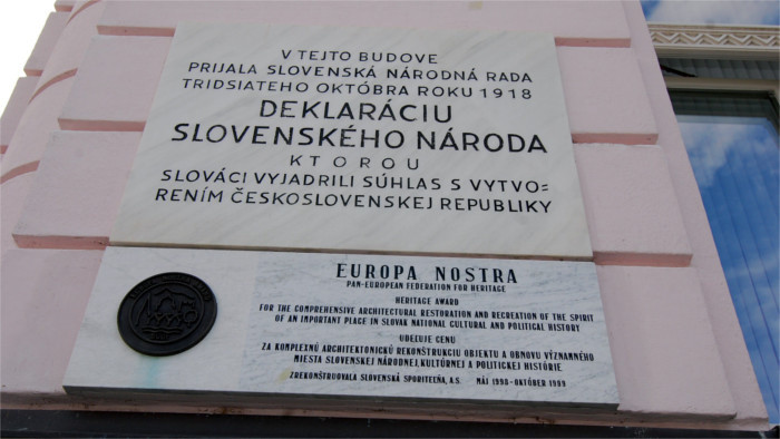 October 30 – the declaration of the Slovak national day 
